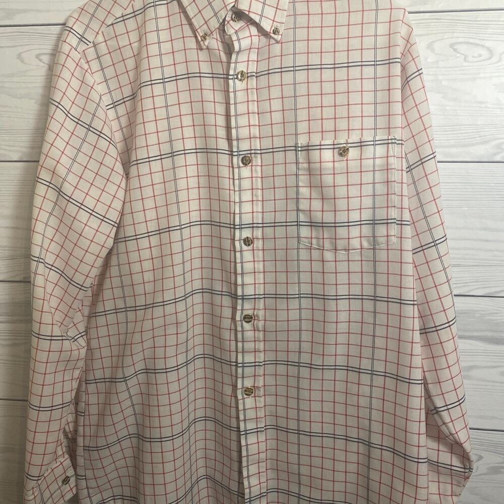 Mens Par Four button down shirt size M